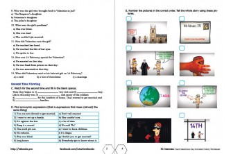 Saint Valentine’s Day Animated History Worksheet (УКР) (у форматі pdf для друку)