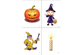 Halloween pack для початкової школи (УКР) (у форматі pdf для друку)